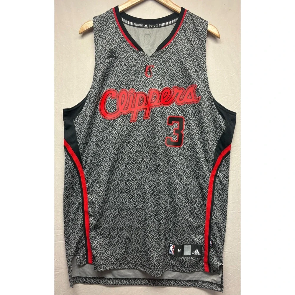 Los Angeles Clippers Jersey Chris Paul #3 Adidas Basketball‎ Mens Gray Graphic